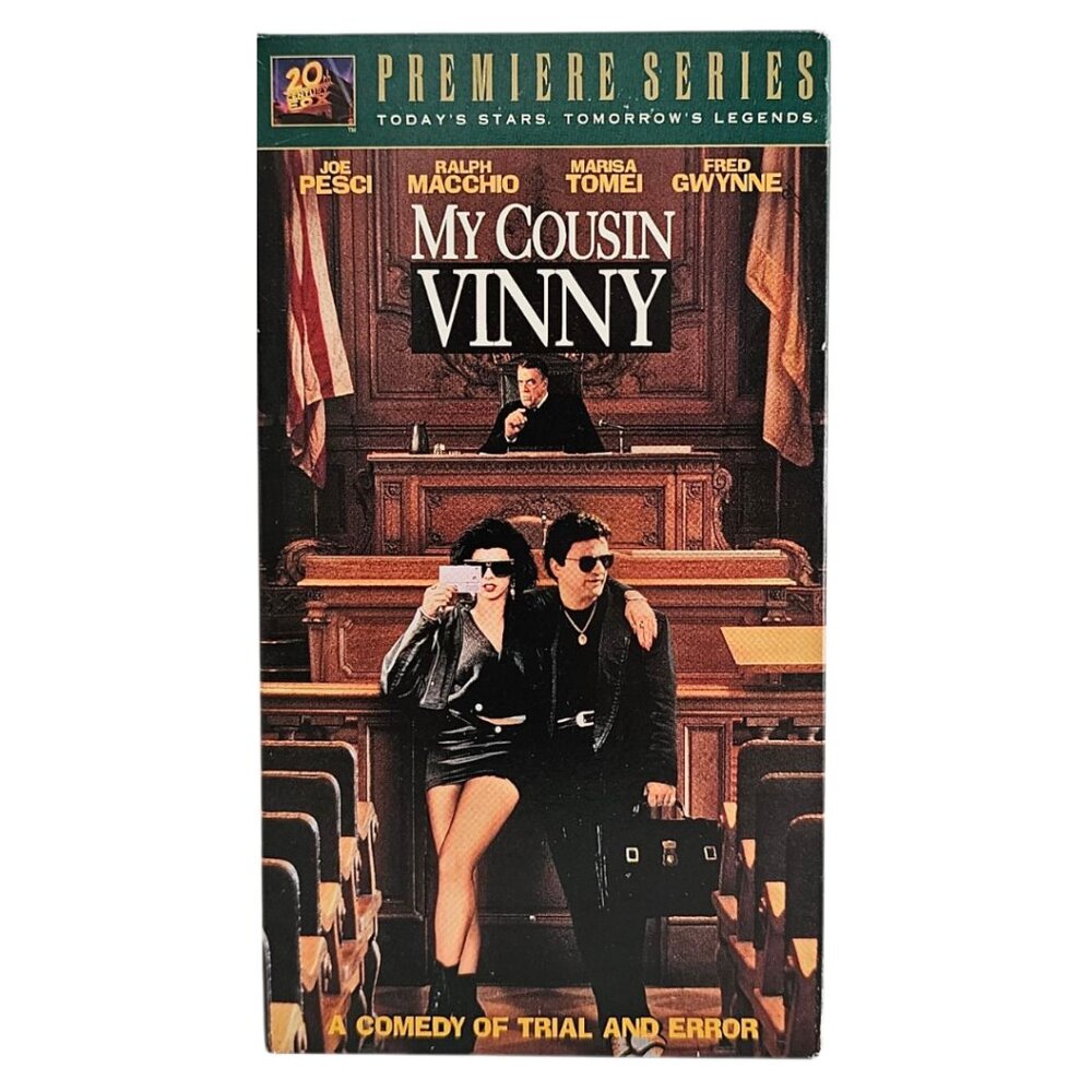 My Cousin Vinny 1992 VHS, R Comedy Crime Movie | Good Used Condition | Brown